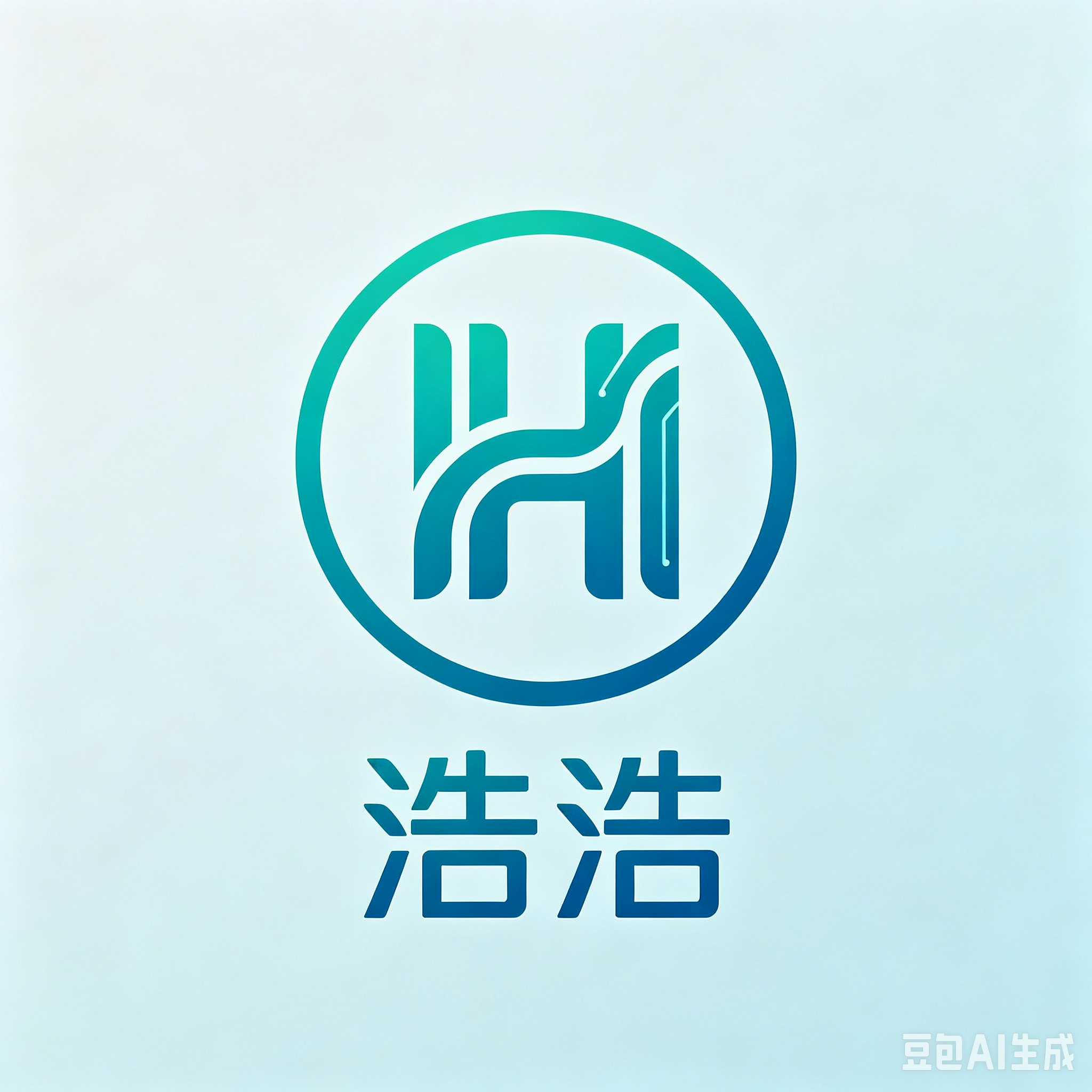 浩浩Logo